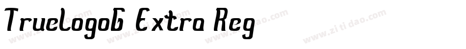 TrueLogoG-Extra Reg字体转换